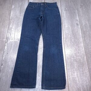 Indian Motorcycle Jeans Womens 28 Blue Bootcut High Rise Dark Wash Canada